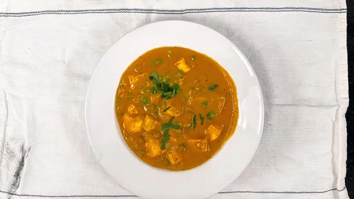 Matar Paneer.