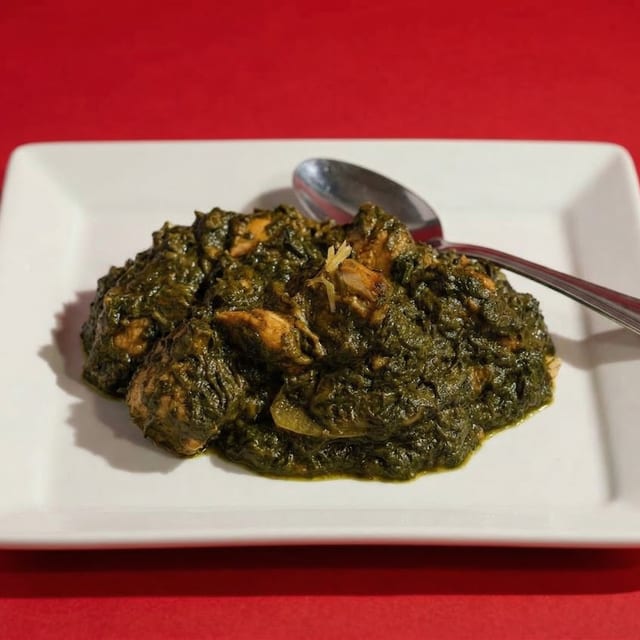 Chicken Saag.