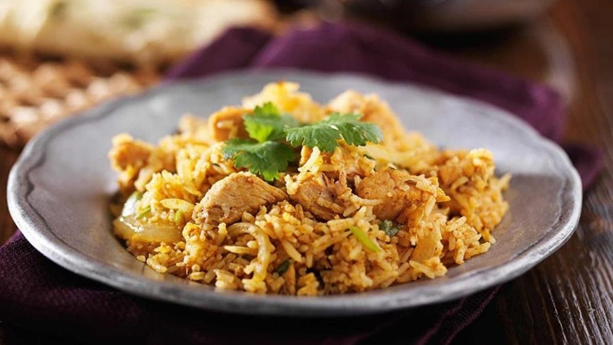 Chicken Biryani Basmati.