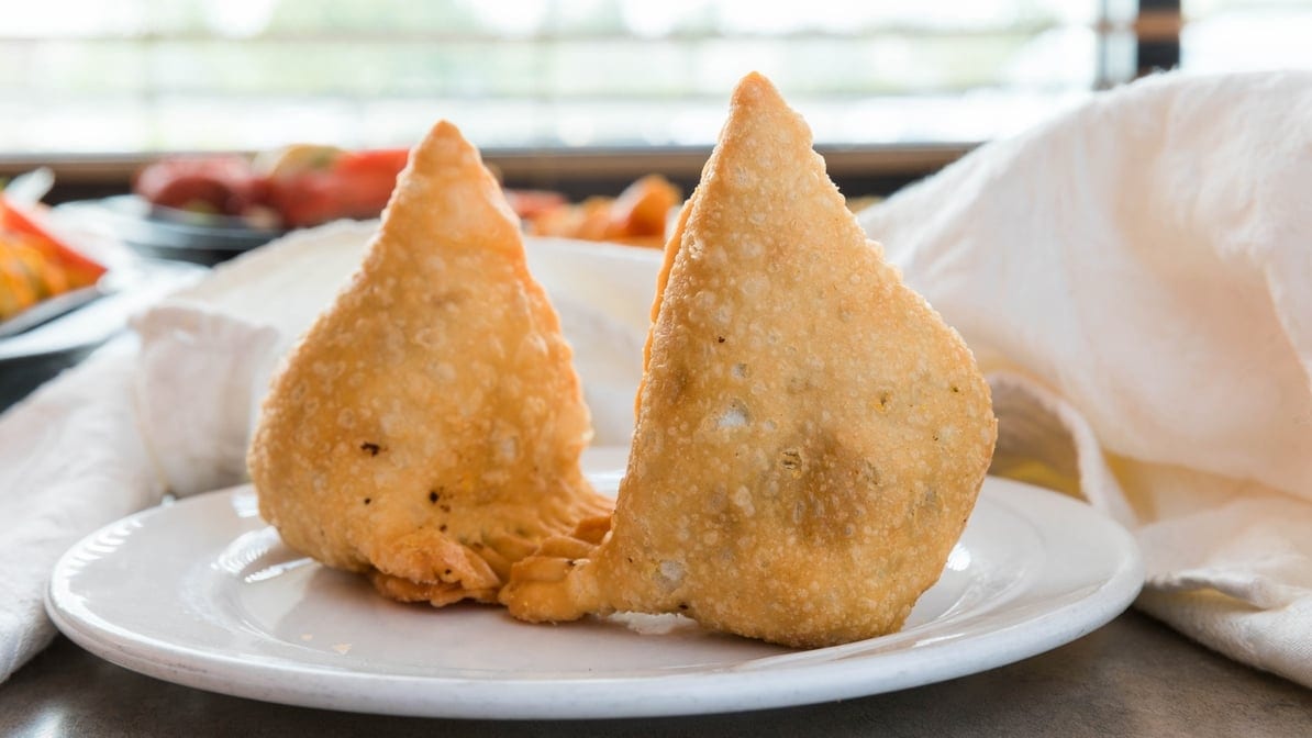 Vegetable Samosa.