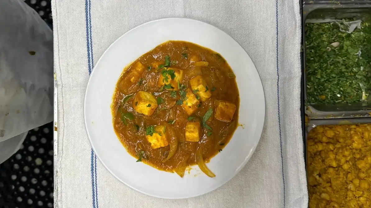 Paneer Jalfrezi.