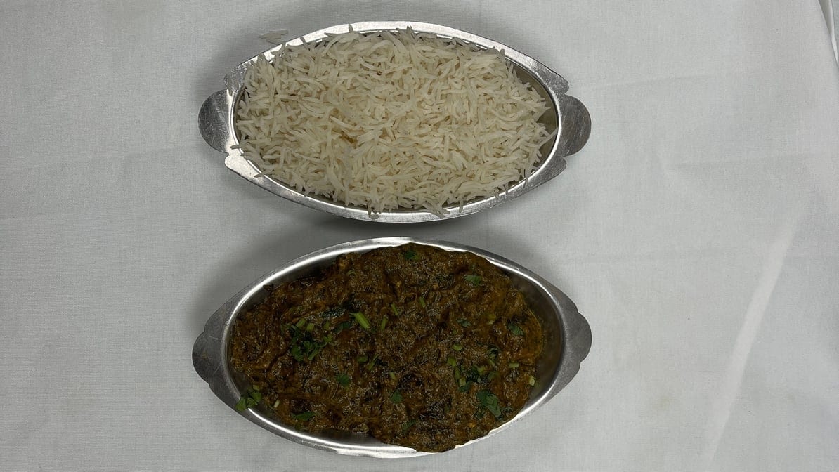 Chicken Tikka Saag.