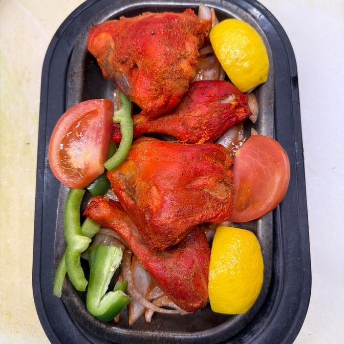 Lal Maas Tandoori Chicken.