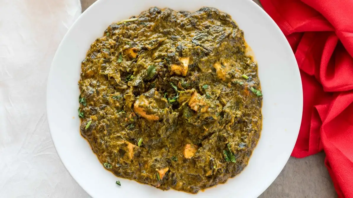 Saag Paneer.
