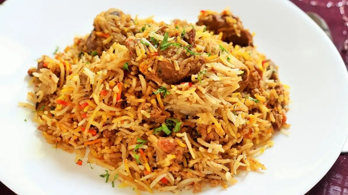 Lamb Biryani.