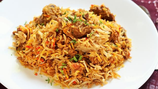 Lamb Biryani.