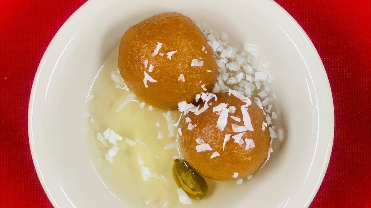 Gulab Jamun.