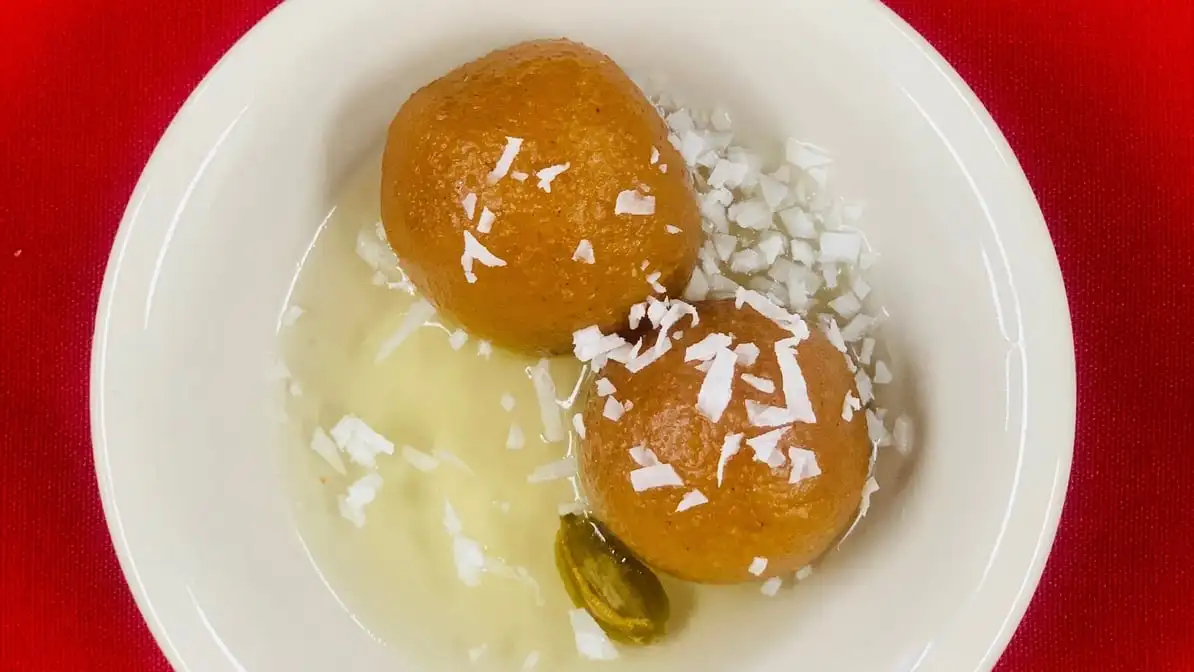 Gulab Jamun.