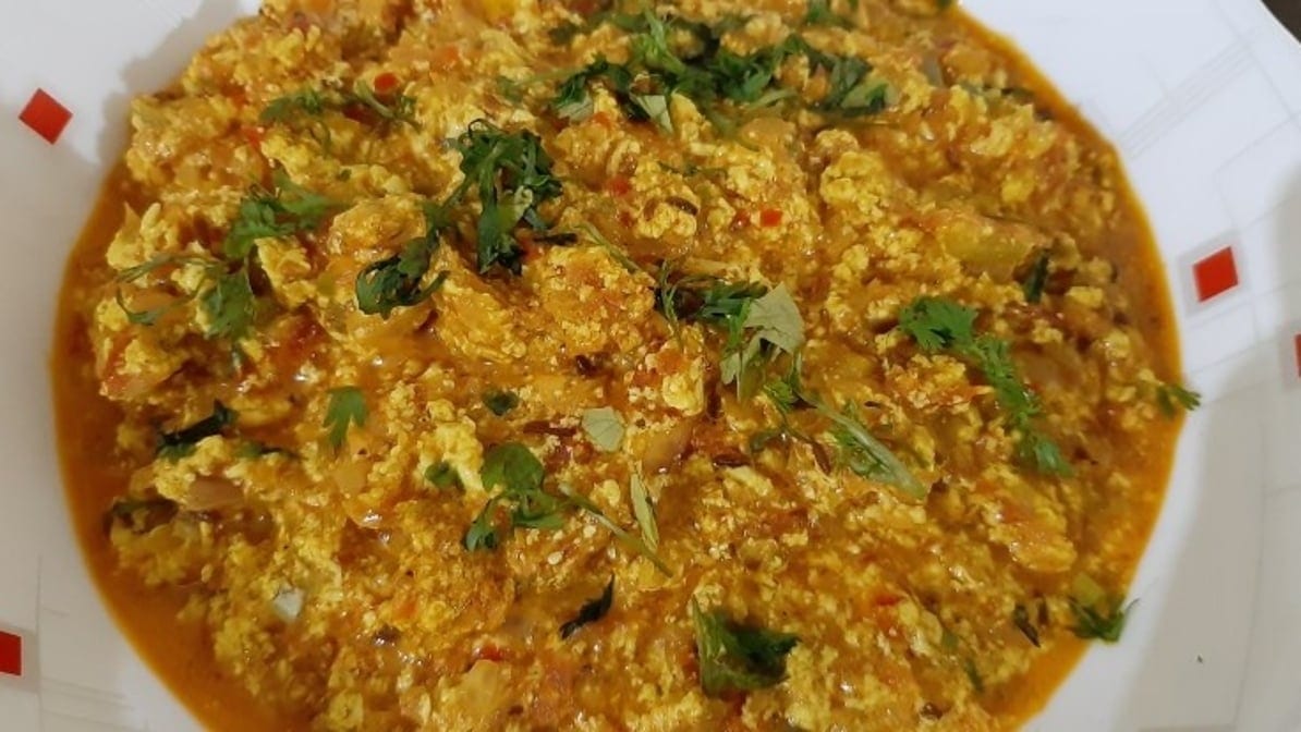 Paneer Bhurji.