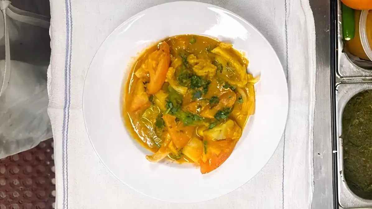 Vegetable Jalfrezi.